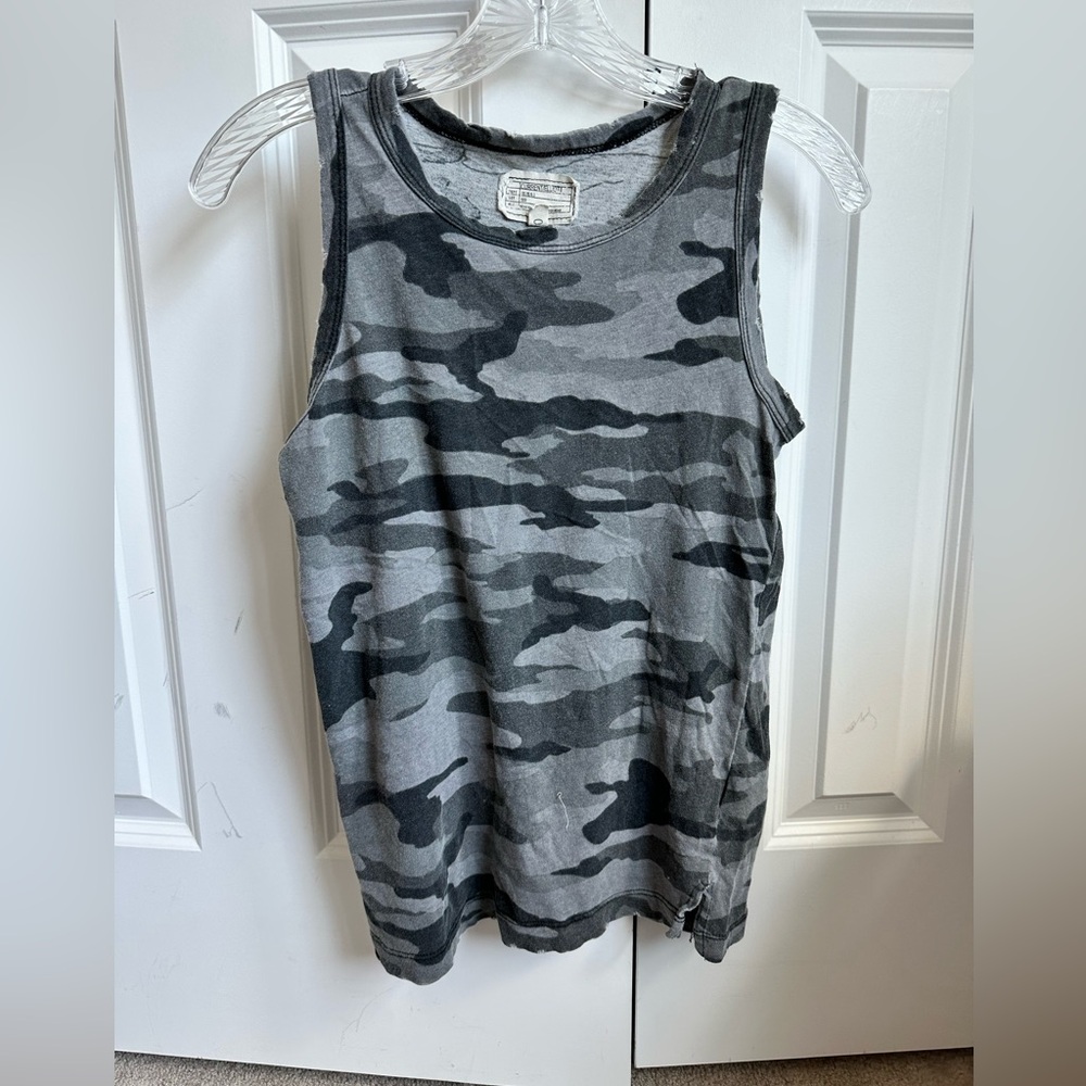 Current Elliot Camo Muscle Tee Tank